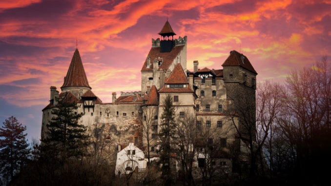 Bran Castle, Transylvania, Romania, known as "Dracula's Castle".