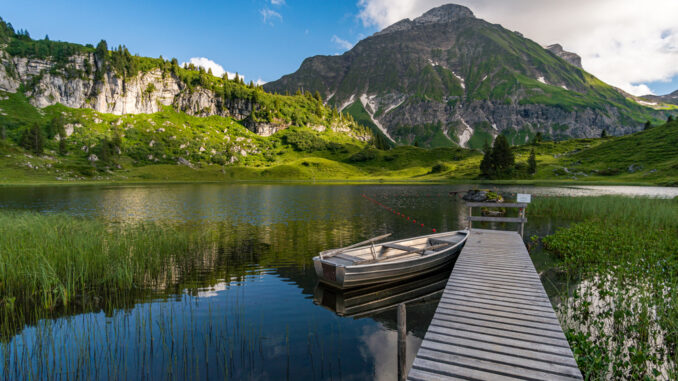 Fantastic,Hike,In,The,Beautiful,Lechquellen,Mountains,-,Warth-schröcken,-