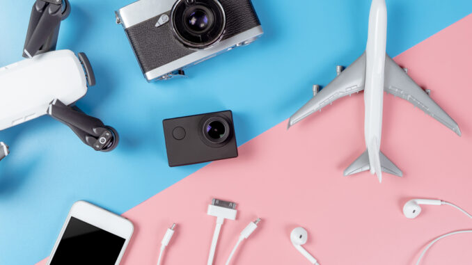 Travel,Technology,Hi,Tech,Gadgets,And,Object,For,Photography,And